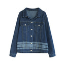 Denim Jacket for Women 2026 New Retro Solid Color Long-Sleeved Commuter Short Top