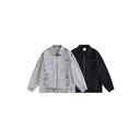 American Style Vintage Antique Washed Embroidered Denim Jacket for Men and Women Autumn vintage Antique Casual Couple Jacket