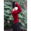 2024 new autumn clothes with a set of women's new small high-end wear red two-piece suit skirt trend