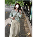 Early autumn with a set of high-end unique beautiful suit 2024 new women's Korean style chic atmosphere wear