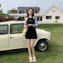 One-Piece Swimsuit for Women, Long-Sleeved, Large Size, Fat Mm, Hot Spring Swimming Pool, Special for Adults, Conservative and Slightly Fat Girls to Cover Their Flesh